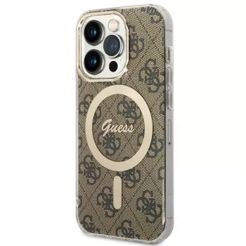 Husă rigidă Guess GUHMP15LH4STW pentru Apple iPhone 15 Pro 6,1