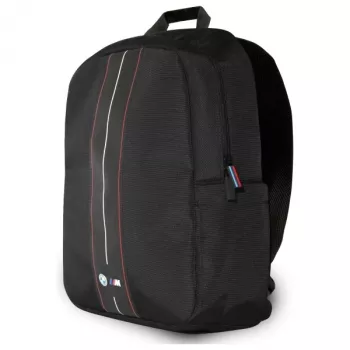 BMW BMBP15COMPVSKR Rucsac 16 negru nailon dungă roșie