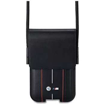 Toc pentru telefon BMW Red Stripes negru