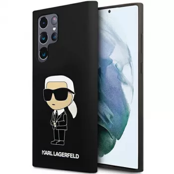 Karl Lagerfeld husă din silicon Ikonik pentru Samsung Galaxy S24 Ultra - negru