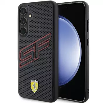 Ferrari FEHCS24MPINK S24+ S926 husă rigidă neagră Big SF Perforated pentru Samsung Galaxy S24+