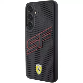 Ferrari FEHCS24MPINK S24+ S926 husă rigidă neagră Big SF Perforated pentru Samsung Galaxy S24+