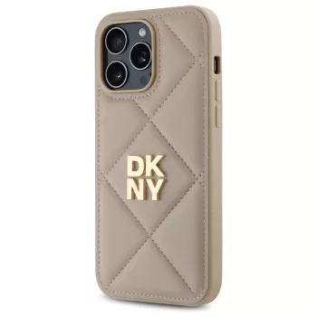 Husă DKNY DKHCP14XPQDSLE Quilted Stack Logo pentru iPhone 14 Pro Max 6,7
