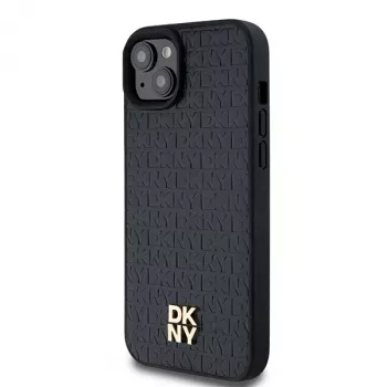 Husă rigidă DKNY DKHMP15SPSHRPSK pentru iPhone 15/14/13 6,1