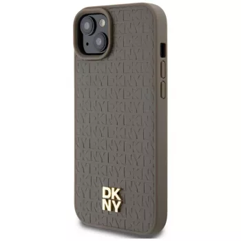 Husă rigidă DKNY DKHMP15SPSHRPSW pentru iPhone 15 / 14 / 13 6,1