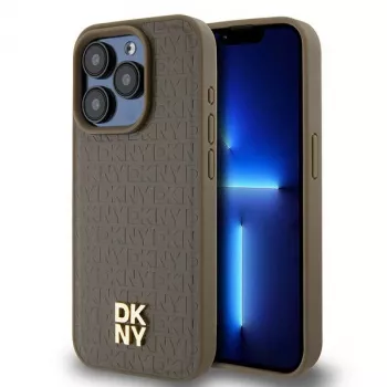 Husă rigidă DKNY DKHMP15XPSHRPSW pentru Apple iPhone 15 Pro Max 6,7