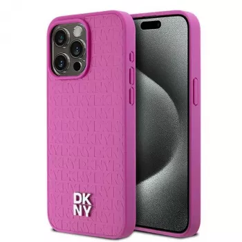 Husă rigidă DKNY DKHMP15XPSHRPSP pentru iPhone 15 Pro Max 6,7