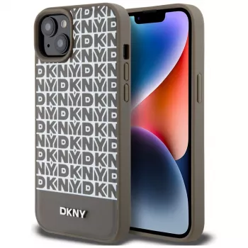 Husă rigidă DKNY DKHMP15SPSOSPW pentru iPhone 15 / 14 / 13 6,1