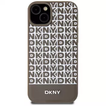 Husă rigidă DKNY DKHMP15SPSOSPW pentru iPhone 15 / 14 / 13 6,1