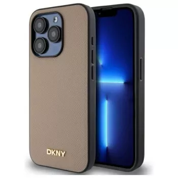 Husă rigidă DKNY DKHMP15XPGHLME pentru Apple iPhone 15 Pro Max 6,7