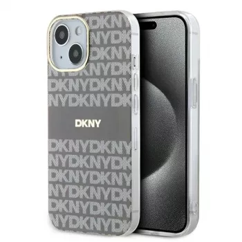 Husă rigidă DKNY DKHMP15SHRHSEE pentru Apple iPhone 15 / 14 / 13 6,1