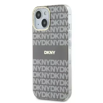 Husă rigidă DKNY DKHMP15SHRHSEE pentru Apple iPhone 15 / 14 / 13 6,1