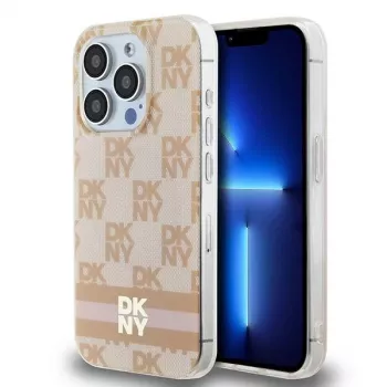 Husă rigidă DKNY DKHMP15LHCPTSP pentru iPhone 15 Pro 6,1