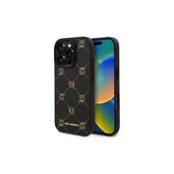 Husă Karl Lagerfeld MagSafe Karl Head pentru iPhone 16 Pro Max (Negru)