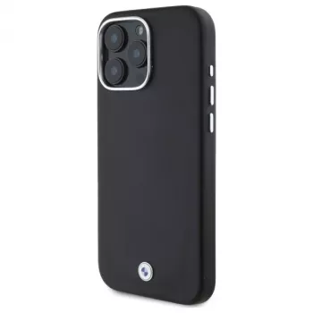 BMW M Collection iPhone 16 Pro Husă rigidă Full Wrapped Metal MagSafe negru