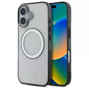 Husă rigidă Mercedes-Benz MEHMP16S23HUOKC pentru iPhone 16 6,1