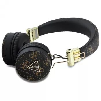 Guess 4G Triangle Round Shape Căști wireless, Bluetooth, ENC, negru