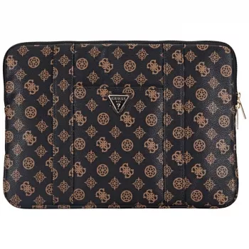 Guess Sleeve 14 Peony PocketTriangle Huse laptop negru