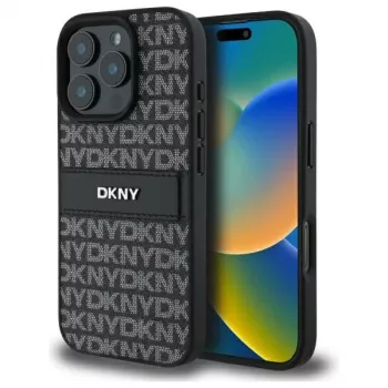 DKNY DKHCP16LPRTHSLK Huse hard pentru Apple iPhone 16 Pro 6,3