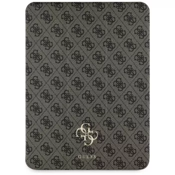 Guess GUFC13PM24PS4SGW iPad Pro 13 M4 2024 / M5 2025 Husă folio magnetică 4G Big Logo maro