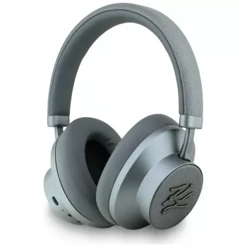 Căști over-ear Bluetooth ANC Karl Lagerfeld Grained Initials, gri