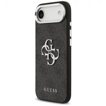 Husă Guess 4G Big 4G Classic Logo pentru iPhone Air - neagră/argintiu