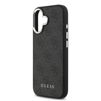 Husă Guess 4G Classic Logo MagSafe pentru iPhone 17 - neagră