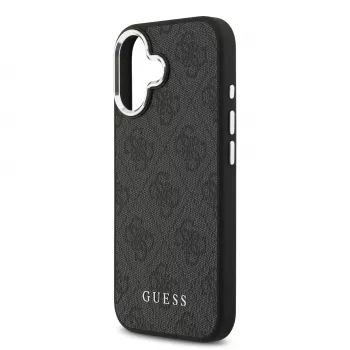 Husă Guess 4G Classic Logo MagSafe pentru iPhone 17 - neagră