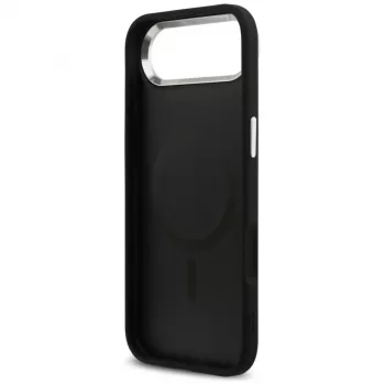 Husă Guess 4G Classic Logo MagSafe pentru iPhone Air, neagră