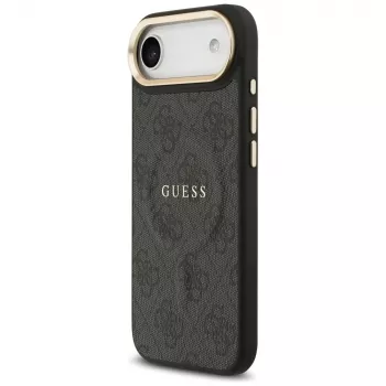 Husă Guess 4G PU Classic Logo MagSafe pentru iPhone Air neagră