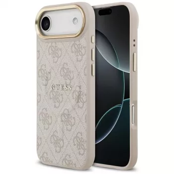 Husă Guess 4G PU Classic Logo MagSafe pentru iPhone Air roz