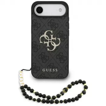 Husă Guess 4G Strap 4G Classic Logo pentru iPhone Air - neagră