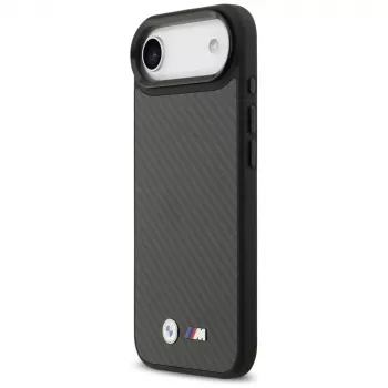 Husă MagSafe BMW M Kevlar Matte pentru iPhone Air neagră