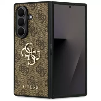 Husă Guess Big 4G Logo Classic pentru Samsung Galaxy Z Fold7, maro