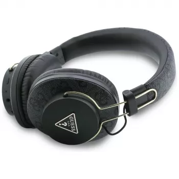 Guess Triangle Logo Căști Bluetooth ENC over-ear negru