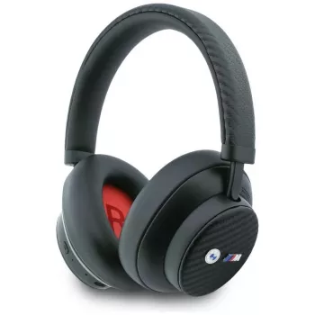 BMW M Carbon Metal Logo Căști Bluetooth ENC over-ear Negru