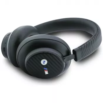BMW M Carbon Metal Logo Căști Bluetooth ENC over-ear Negru