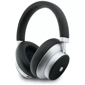 BMW Metal Logo MK Căști Bluetooth ENC over-ear argintiu