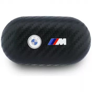 BMW Căști TWS Bluetooth Carbon Metal Logo ENC negru