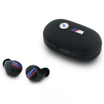 BMW M Metal Logo Căști TWS Bluetooth 5.1 cu ENC - negru
