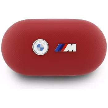 BMW M Metal Logo Căști TWS Bluetooth cu ENC, roșu