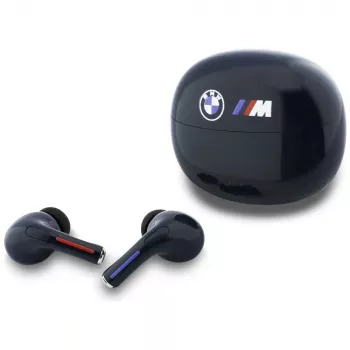 BMW Căști TWS Bluetooth navy cu logo imprimat