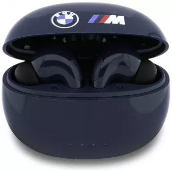 BMW Căști TWS Bluetooth navy cu logo imprimat