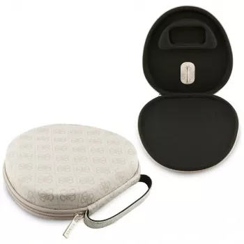 Husă pentru căști Guess Carry Box, roz