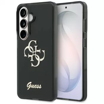 Husă Guess IML Big Metal 4G Script pentru Samsung Galaxy S26, neagră