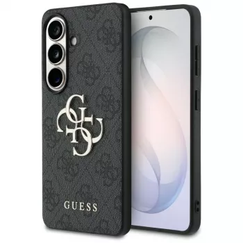 Husă Guess 4G Big Metal Logo pentru Samsung Galaxy S26, neagră