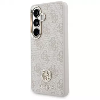 Guess 4G Big Rhinestone Huse telefon cu bretea triunghi MagSafe & set bretea pentru Samsung Galaxy S26, Roz