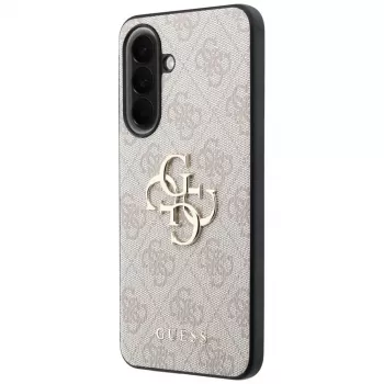 Husă Guess din piele 4G Metal Logo pentru Samsung Galaxy A57 5G, roz