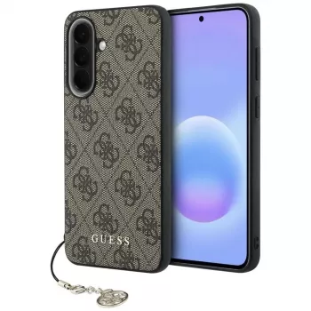 Husă spate Guess 4G Charm pentru Samsung Galaxy A57 5G - maro