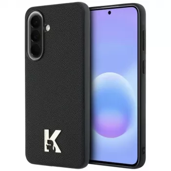 Husă Karl Lagerfeld Karl Head Logo pentru Samsung Galaxy A37 5G, neagră